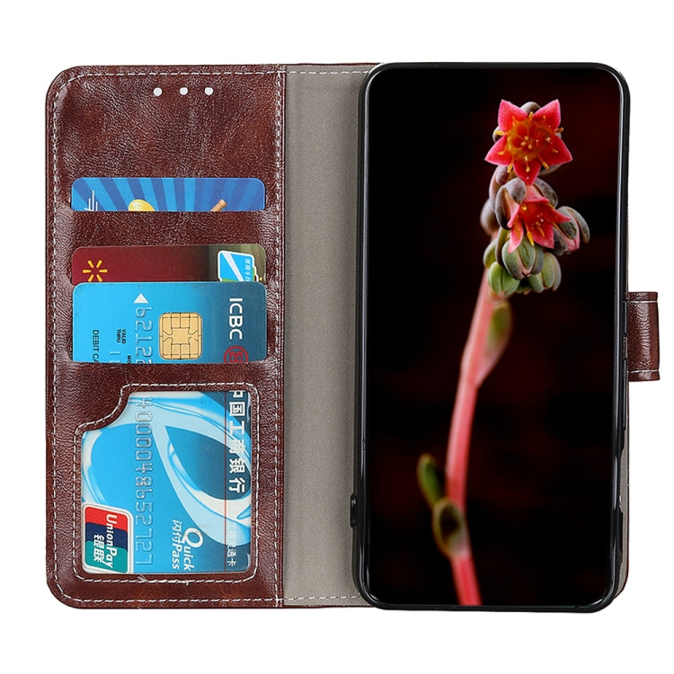 For Xiaomi Redmi Note 12 Pro+ 5G Retro Crazy Horse Texture Flip Leather Phone Case(Brown) - free shipping - PMC TechLife - Order now!