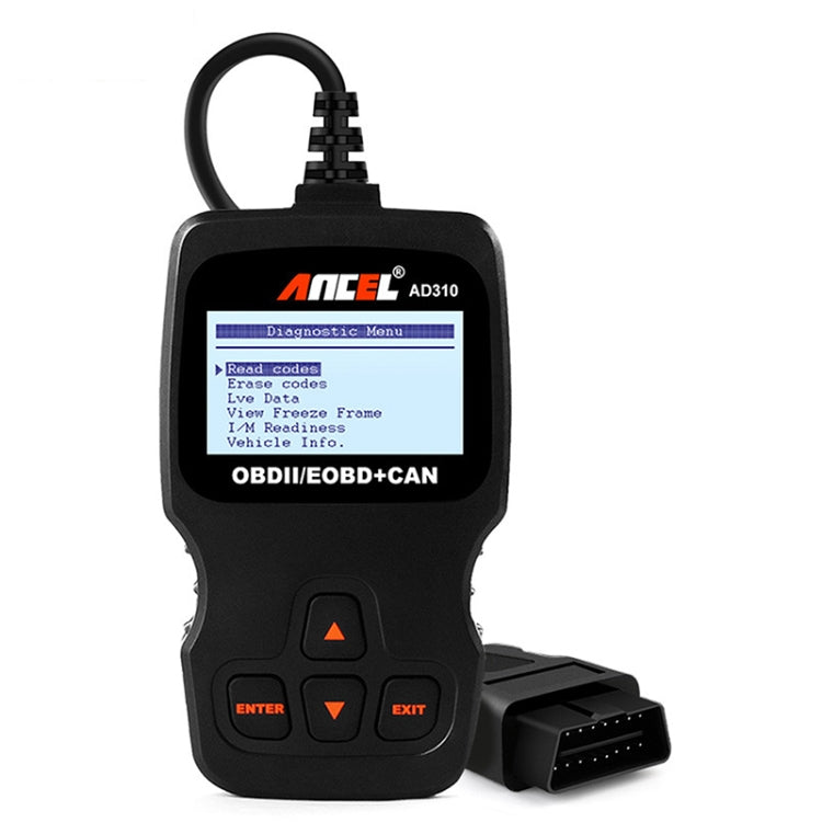 Ancel AD310 CAN OBD2 Car Engine Fault Diagnosis Tool - Code Readers & Scan Tools by PMC TechLife | Online Shopping South Africa | PMC TechLife