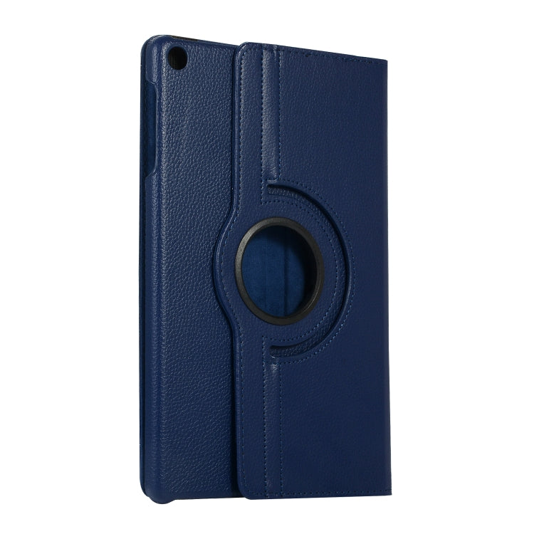 For Huawei Matepad SE 10.4 360 Degree Rotation Litchi Texture Tablet Leather Case(Dark Blue) - free shipping - PMC TechLife - Order now!