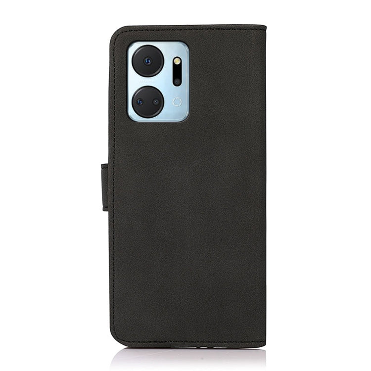 For Honor X7a 4G KHAZNEH Matte Texture Leather Phone Case(Black) - free shipping - PMC TechLife - Order now!