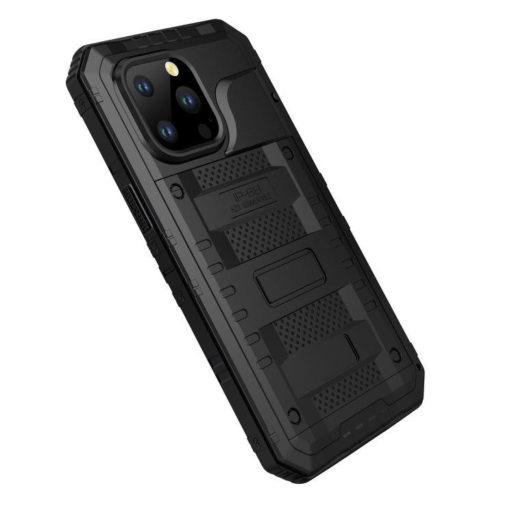 For iPhone 14 Pro Max RedPepper Wolf 360 Full Body Rugged Life Waterproof Phone Case(Black) - iPhone 14 Pro Max Cases by RedPepper | Online Shopping South Africa | PMC TechLife | Buy Now Pay Later Mobicred