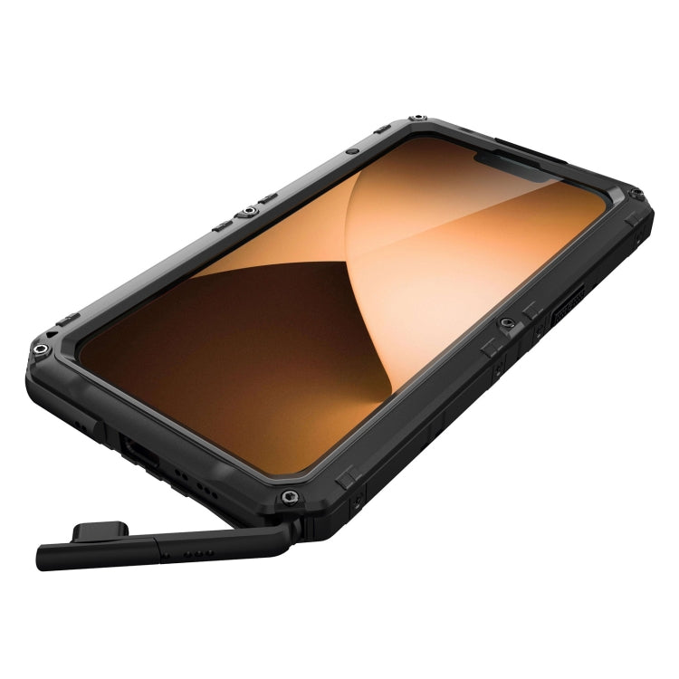 For iPhone 14 Pro Max RedPepper Wolf 360 Full Body Rugged Life Waterproof Phone Case(Black) - iPhone 14 Pro Max Cases by RedPepper | Online Shopping South Africa | PMC TechLife | Buy Now Pay Later Mobicred