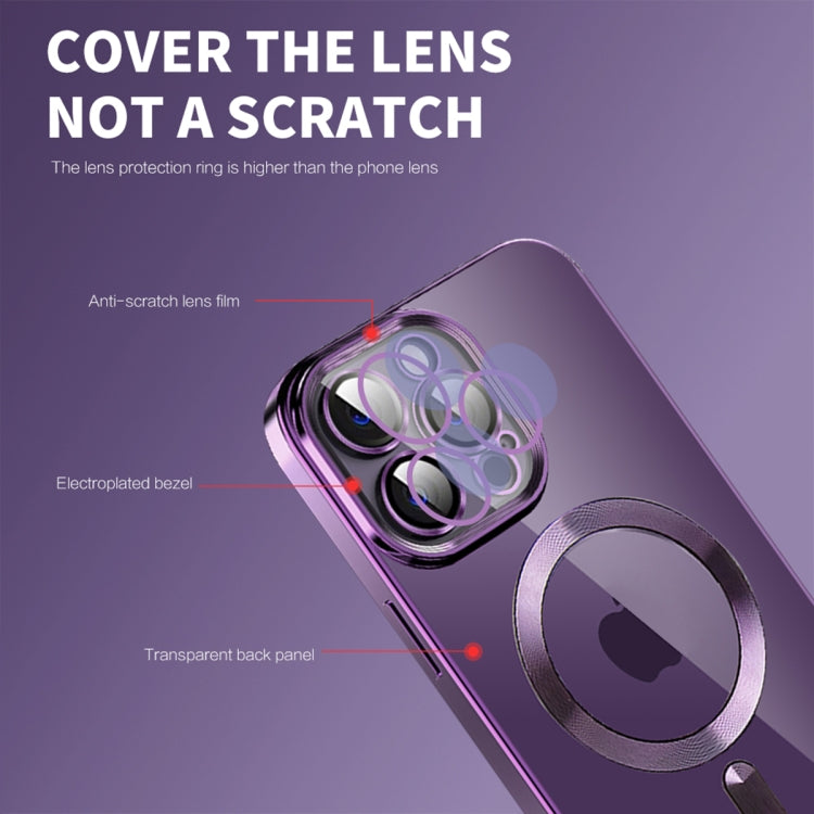 For iPhone 11 CD Texture Plating TPU MagSafe Phone Case with Lens Film(Black) - free shipping - PMC TechLife - Order now!