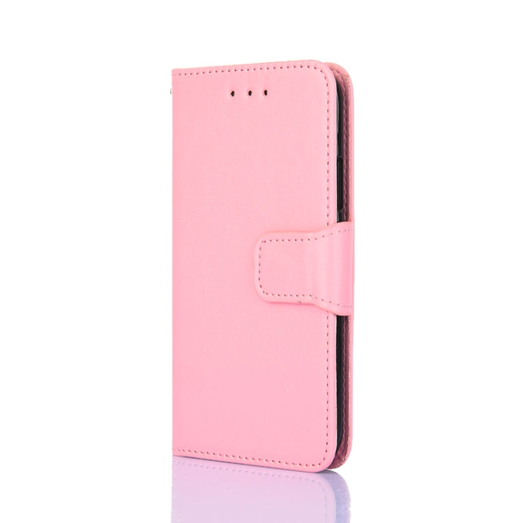 For OnePlus Ace 2/11R Crystal Texture Leather Phone Case(Pink) - free shipping - PMC TechLife - Order now!