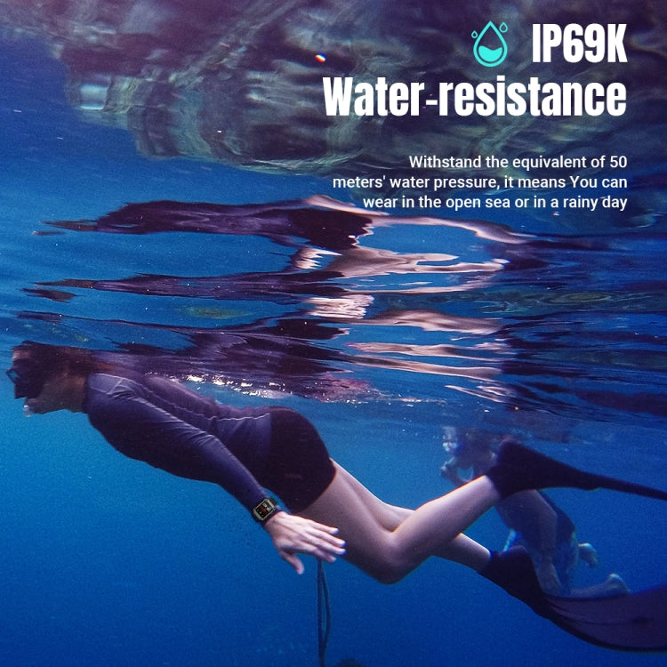 Rogbid Tank S2 1.83 inch IPS Screen Smart Watch, Support Bluetooth Calling / Blood Pressure / Sleep Monitoring(Black) - free shipping - PMC TechLife - Order now!