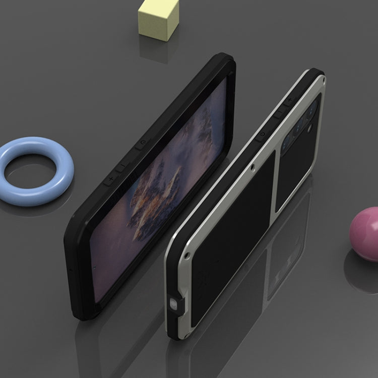 For Samsung Galaxy S23 5G LOVE MEI Metal Shockproof Life Waterproof Dustproof Phone Case(Army Green) - free shipping - PMC TechLife - Order now!