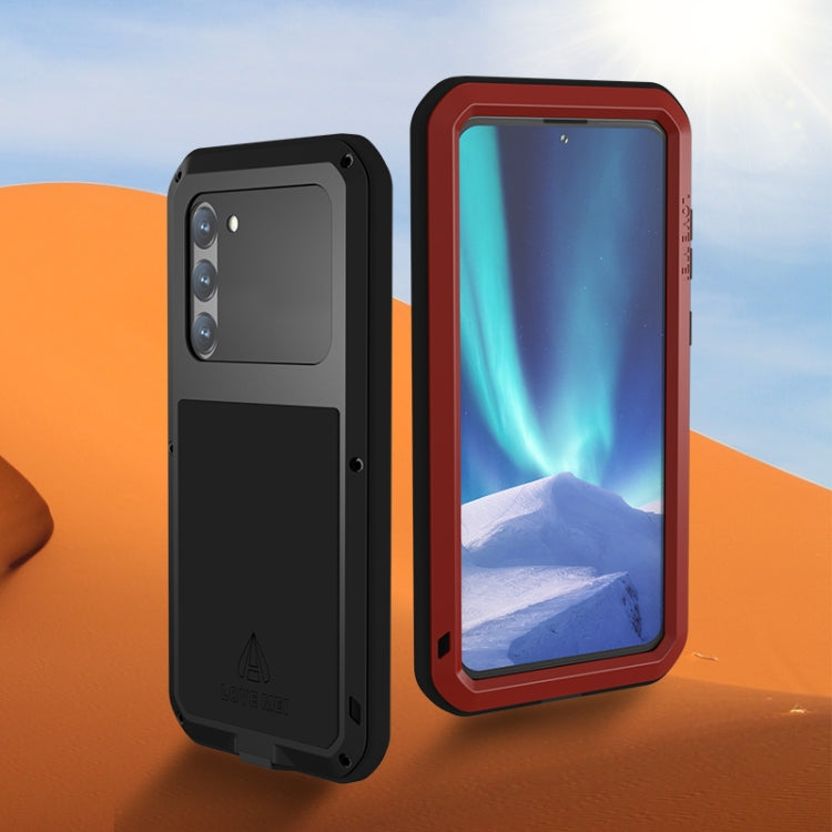 For Samsung Galaxy S23+ 5G LOVE MEI Metal Shockproof Life Waterproof Dustproof Phone Case(Army Green) - Galaxy S23+ 5G Cases by LOVE MEI | Online Shopping South Africa | PMC TechLife | Buy Now Pay Later Mobicred