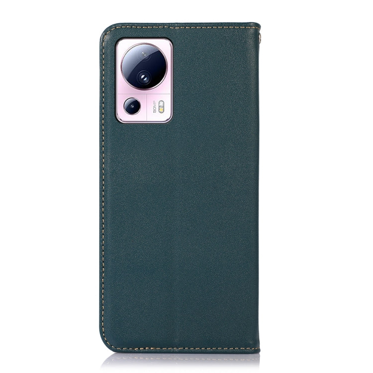 For Xiaomi 13 Lite / Civi 2 KHAZNEH Nappa Top Layer Cowhide Leather Phone Case(Green) - free shipping - PMC TechLife - Order now!