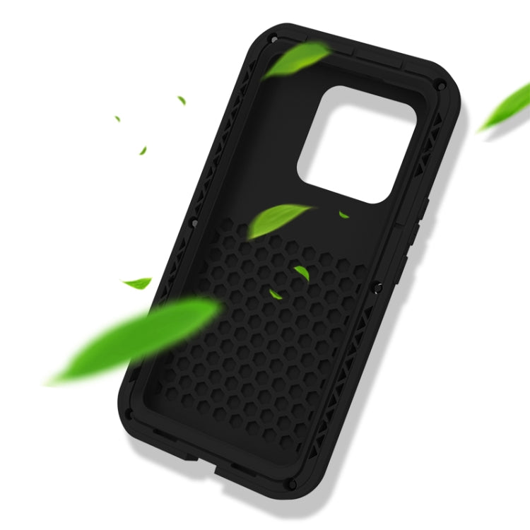 For Xiaomi 13 LOVE MEI Metal Shockproof Life Waterproof Dustproof Phone Case(Black) - free shipping - PMC TechLife - Order now!