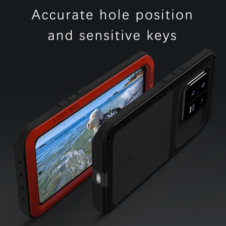 For Xiaomi 13 Pro LOVE MEI Metal Shockproof Life Waterproof Dustproof Phone Case(Silver) - free shipping - PMC TechLife - Order now!