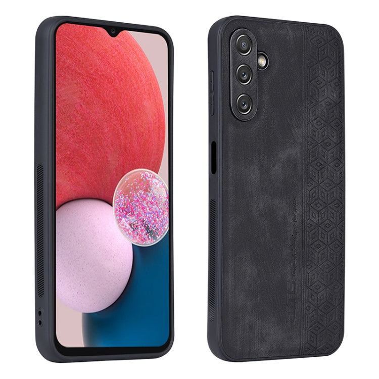 For Samsung Galaxy A24 4G AZNS 3D Embossed Skin Feel Phone Case(Black) - Galaxy Phone Cases by AZNS | Online Shopping South Africa | PMC TechLife | Buy Now Pay Later Mobicred