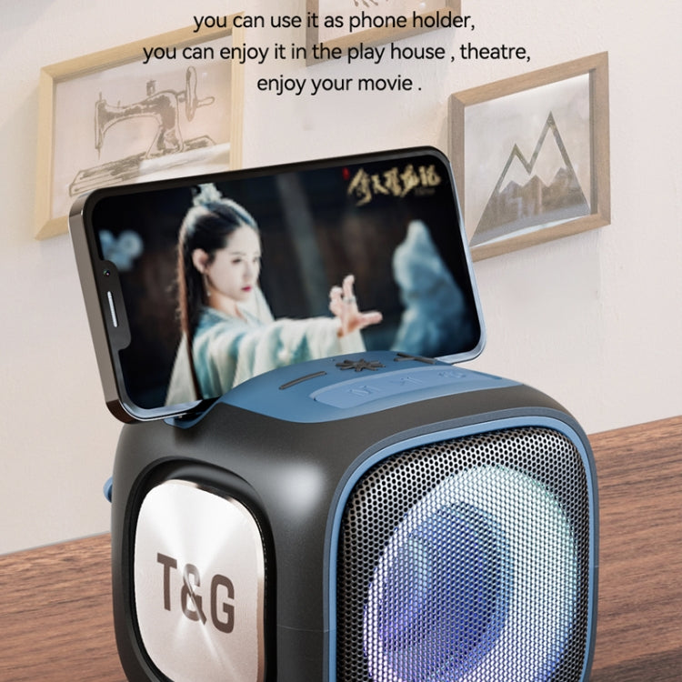 T&G TG359 Portable Outdoor LED Wireless Bluetooth Speaker(Black) - Mini Speaker by T&G | Online Shopping South Africa | PMC TechLife | Buy Now Pay Later Mobicred