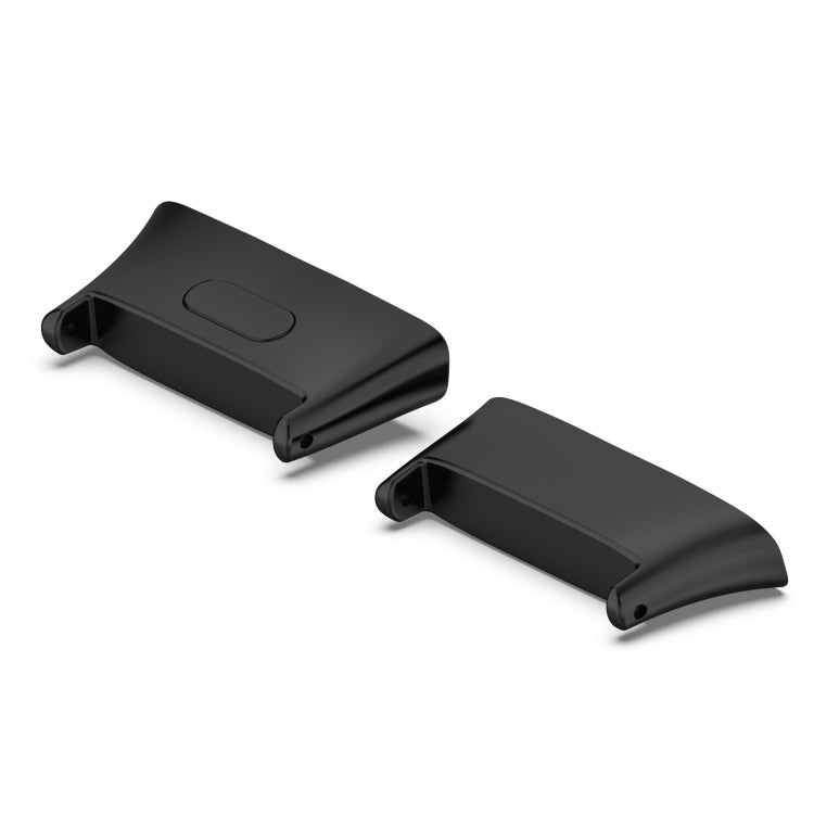 For Xiaomi Redmi Watch 3 / Mi Watch Lite 3 1 Pair Metal Watch Band Connector(Black) -  by PMC TechLife | Online Shopping South Africa | PMC TechLife