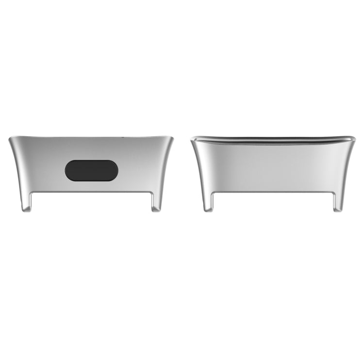 For Xiaomi Redmi Watch 3 / Mi Watch Lite 3 1 Pair Metal Watch Band Connector(Silver) -  by PMC TechLife | Online Shopping South Africa | PMC TechLife