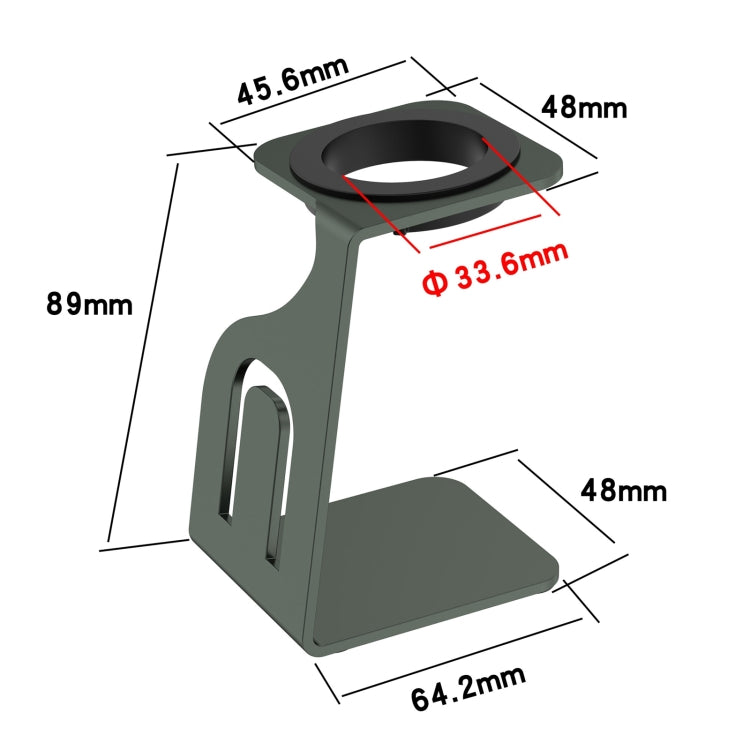 For Samsung Galaxy Watch4 / Watch3 / Active2 / Active Aluminum Alloy Metal Watch Charging Stand without Charger - Charger by PMC TechLife | Online Shopping South Africa | PMC TechLife | Buy Now Pay Later Mobicred