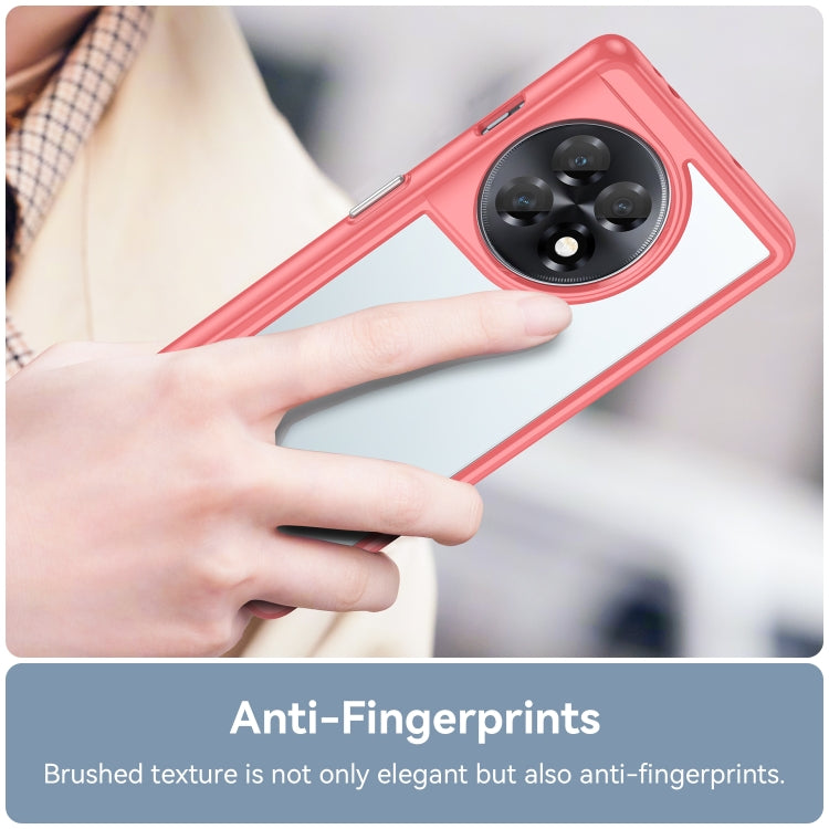 For OnePlus 11R 5G Colorful Series Acrylic + TPU Phone Case(Red) - free shipping - PMC TechLife - Order now!