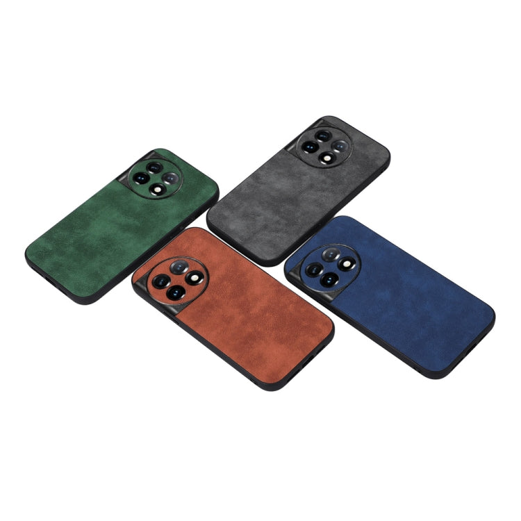 For OnePlus 11R/Ace 2 Morocco Texture PU Phone Case(Blue) - free shipping - PMC TechLife - Order now!