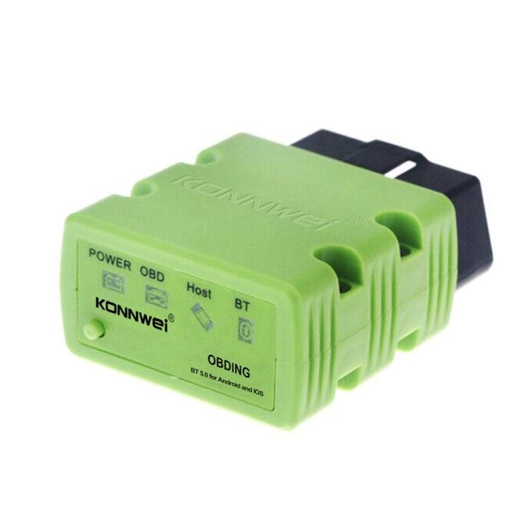 KONNWEI KW902 Bluetooth 5.0 OBD2 Car Fault Diagnostic Scan Tools Support IOS / Android(Green) - Code Readers & Scan Tools by KONNWEI | Online Shopping South Africa | PMC TechLife | Buy Now Pay Later Mobicred