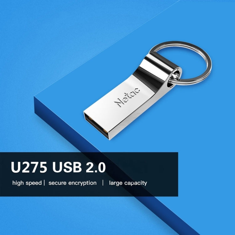 Netac U275 64GB USB 2.0 Secure Encryption Aluminum Alloy U Disk - free shipping - PMC TechLife - Order now!