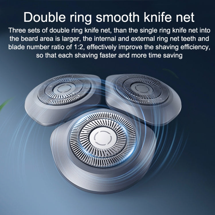 Original Xiaomi Mijia Electric Shaver S101 with 3 Cutter Head IPX7 Waterproof(Blue) - free shipping - PMC TechLife - Order now!