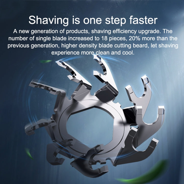 Original Xiaomi Mijia Electric Shaver S101 with 3 Cutter Head IPX7 Waterproof(Grey) - free shipping - PMC TechLife - Order now!