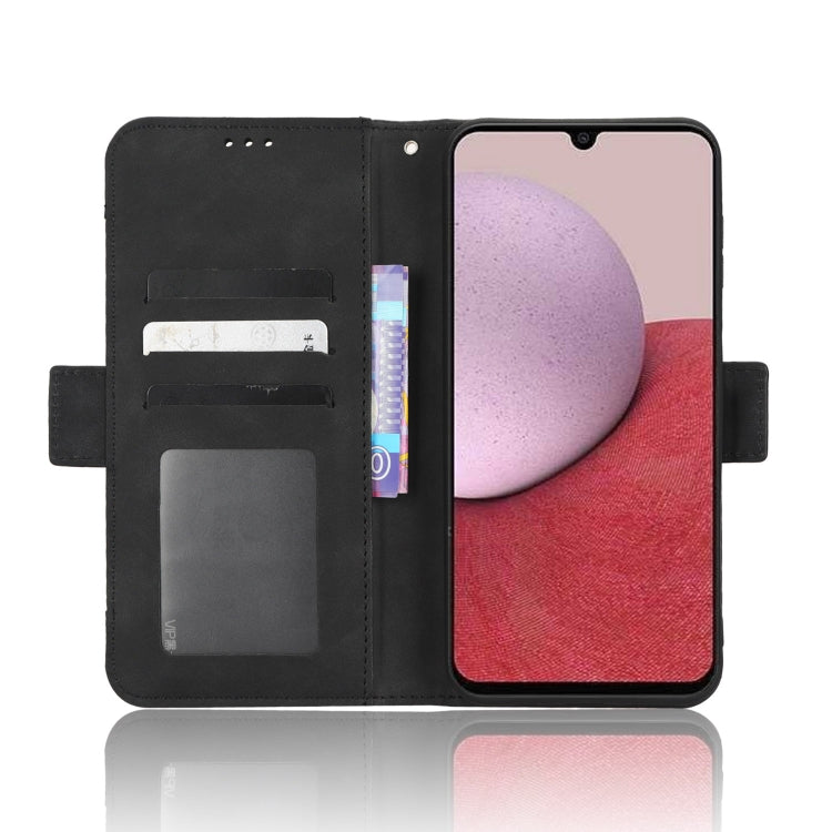 For Samsung Galaxy A24 4G Skin Feel Calf Texture Card Slots Leather Phone Case(Black) - free shipping - PMC TechLife - Order now!