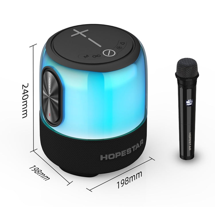 HOPESTAR SC-01 Waterproof LED Light Wireless Bluetooth Speaker(Blue) - free shipping - PMC TechLife - Order now!