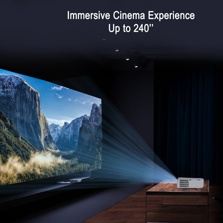 MECOOL KP1 1920x1080P 700ANSI Lumens Portable Mini LCD Smart Projector(UK Plug) - Mini Projector by MECOOL | Online Shopping South Africa | PMC TechLife