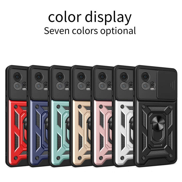 For Motorola Moto G72 Sliding Camera Cover Design TPU+PC Phone Case(Green) - free shipping - PMC TechLife - Order now!