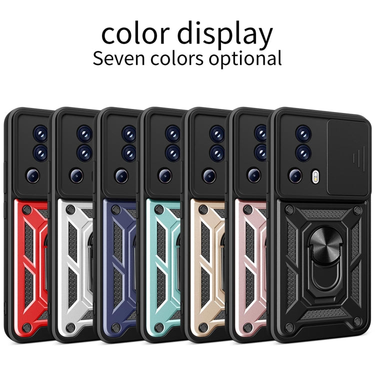 For Xiaomi Civi 2 5G / 13 Lite Sliding Camera Cover Design TPU+PC Phone Case(Silver) - free shipping - PMC TechLife - Order now!