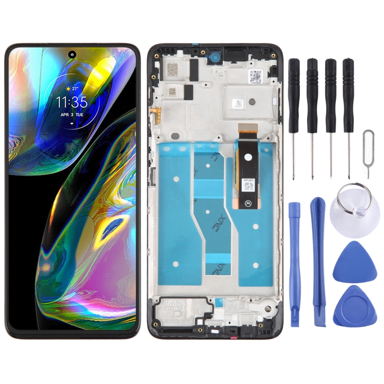 Original LCD Screen For Motorola Moto G82 Digitizer Full Assembly With Frame - free shipping - PMC TechLife - Order now!