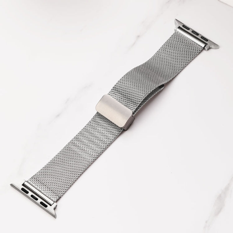 Milan Fold Buckle Metal Watch Band For Apple Watch Series 8&7 41mm / SE 2&6&SE&5&4 40mm / 3&2&1 38mm (Gradient Purple) - Watch Bands by PMC TechLife | Online Shopping South Africa | PMC TechLife