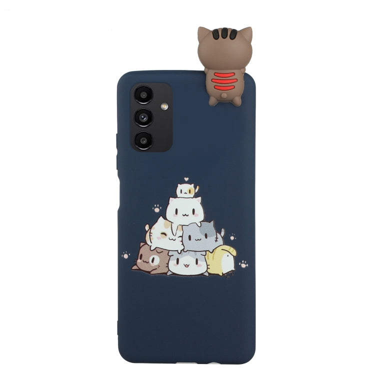 For Samsung Galaxy A14 5G Shockproof Cartoon TPU Phone Case(Stacked Cats) - free shipping - PMC TechLife - Order now!