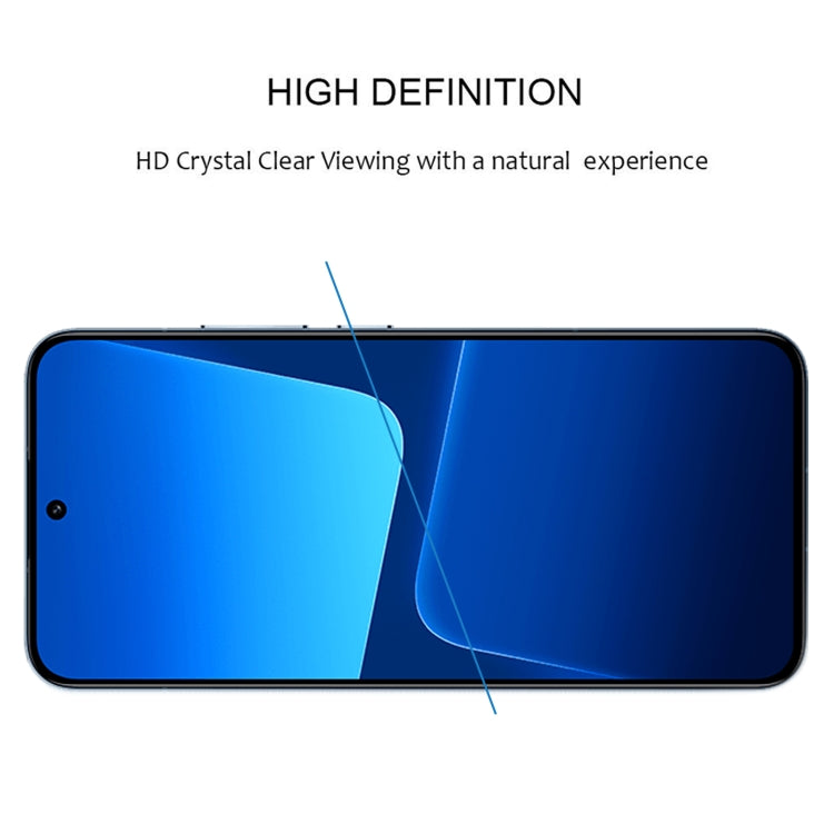 For Xiaomi 13 Ultra 25pcs Edge Glue 9H HD 3D Curved Edge Tempered Glass Film(Black) - 13 Ultra Tempered Glass by PMC TechLife | Online Shopping South Africa | PMC TechLife