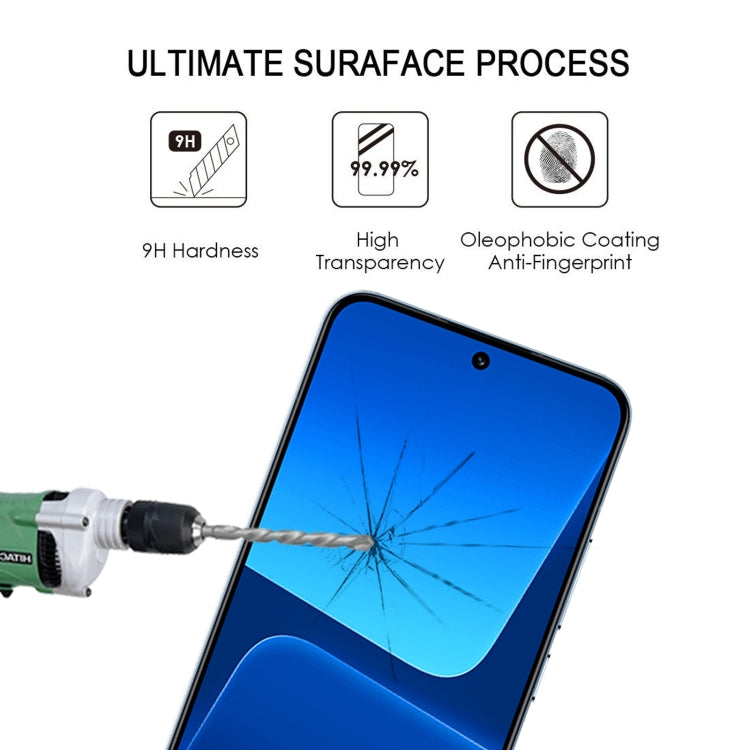 For Xiaomi 13 Ultra 25pcs Full Glue 9H HD 3D Curved Edge Tempered Glass Film(Black) - 13 Ultra Tempered Glass by PMC TechLife | Online Shopping South Africa | PMC TechLife