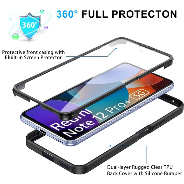 For Xiaomi Redmi Note 12 Pro 5G / Poco X5 Pro Acrylic + TPU 360 Degrees Full Coverage Phone Case(Purple) - free shipping - PMC TechLife - Order now!