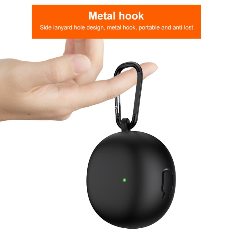 For OPPO Enco Air 3 Silicone Wireless Earphone Protective Case(Black) - Other Earphone Case by PMC TechLife | Online Shopping South Africa | PMC TechLife