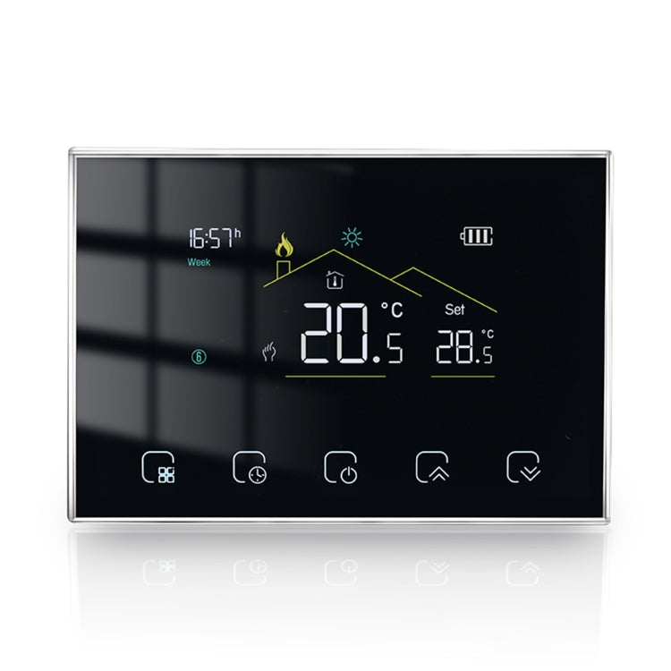 BHT-8000RF-VA- GACW Wireless Smart LED Screen Thermostat With WiFi, Specification:Water / Boiler Heating - Thermostat & Thermometer by PMC TechLife | Online Shopping South Africa | PMC TechLife
