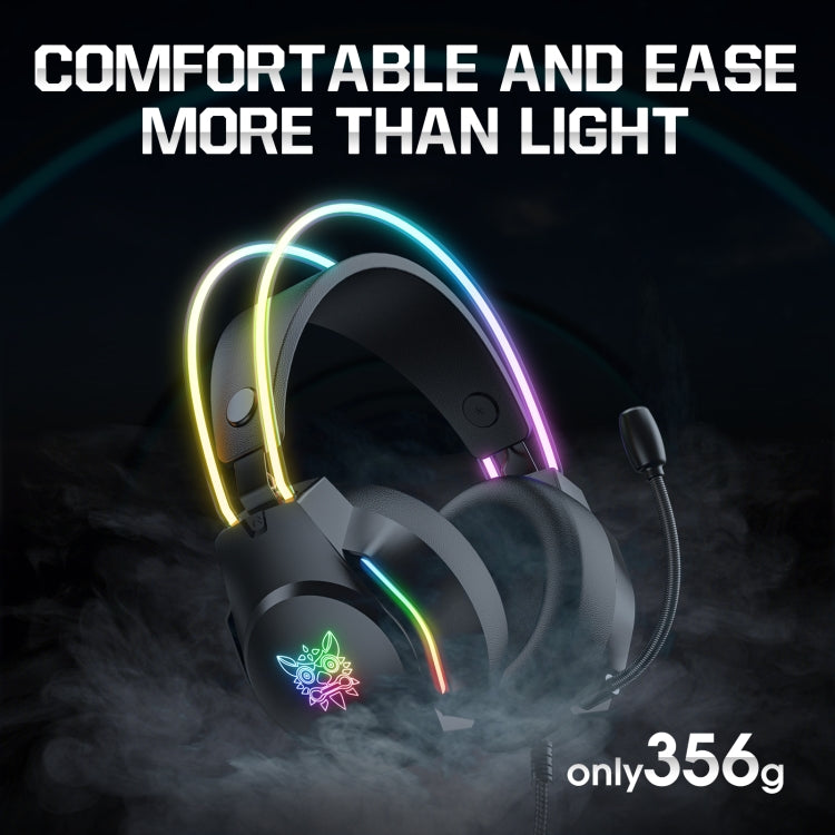 X26 USB+3.5mm RGB Wired Gaming Headset(Black) - Multimedia Headset by PMC TechLife | Online Shopping South Africa | PMC TechLife