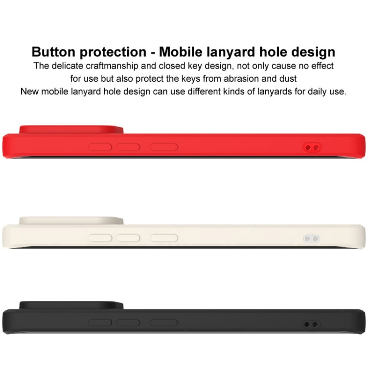 For Honor X9a 5G / Magic5 Lite 5G IMAK UC-4 Series Straight Edge TPU Soft Phone Case(White) - OnePlus Cases by imak | Online Shopping South Africa | PMC TechLife | Buy Now Pay Later Mobicred