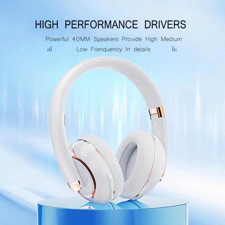 KE22 Folded Noise Reduction Wireless Bluetooth Headphones(Black) - Headset & Headphone by PMC TechLife | Online Shopping South Africa | PMC TechLife