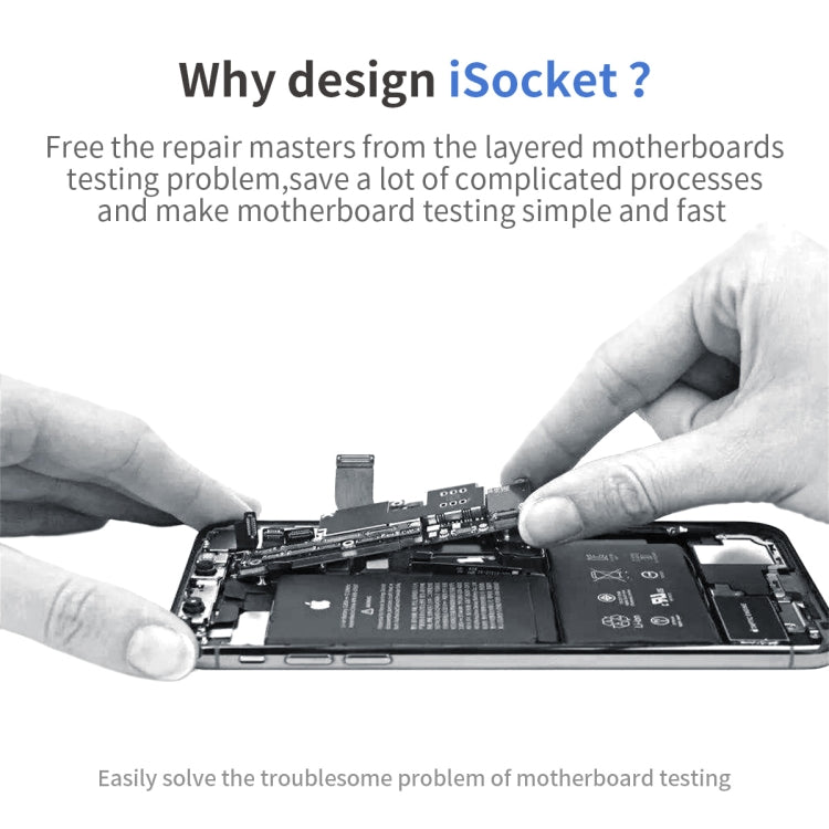 Qianli iSocket Motherboard Layered Test Fixture For iPhone 14 Series - free shipping - PMC TechLife - Order now!