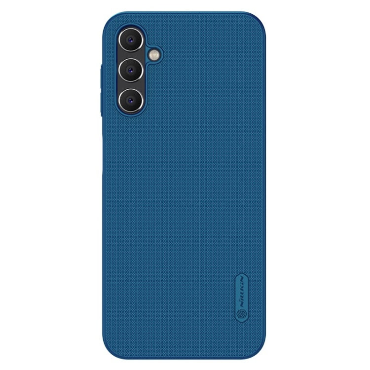 For Samsung Galaxy A14 4G NILLKIN Frosted PC Phone Case(Blue) - Galaxy Phone Cases by NILLKIN | Online Shopping South Africa | PMC TechLife | Buy Now Pay Later Mobicred