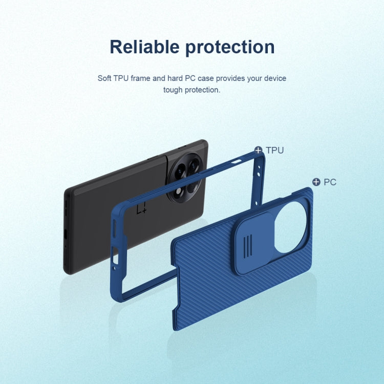 For OnePlus Ace 2/11R NILLKIN CamShield Pro Series PC Full Coverage Phone Case(Green) - free shipping - PMC TechLife - Order now!