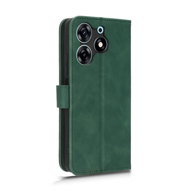 For TECNO Spark 10 Pro Skin Feel Magnetic Flip Leather Phone Case(Green) - free shipping - PMC TechLife - Order now!