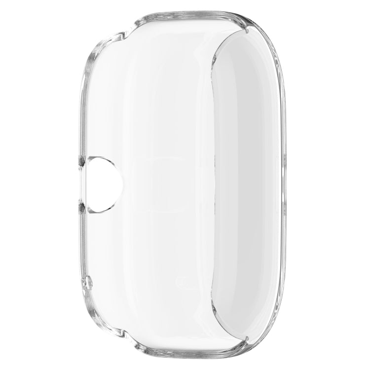 For Amazfit GTS4 Mini Full Coverage TPU Electroplating Watch Protective Case(Transparent) -  by PMC TechLife | Online Shopping South Africa | PMC TechLife
