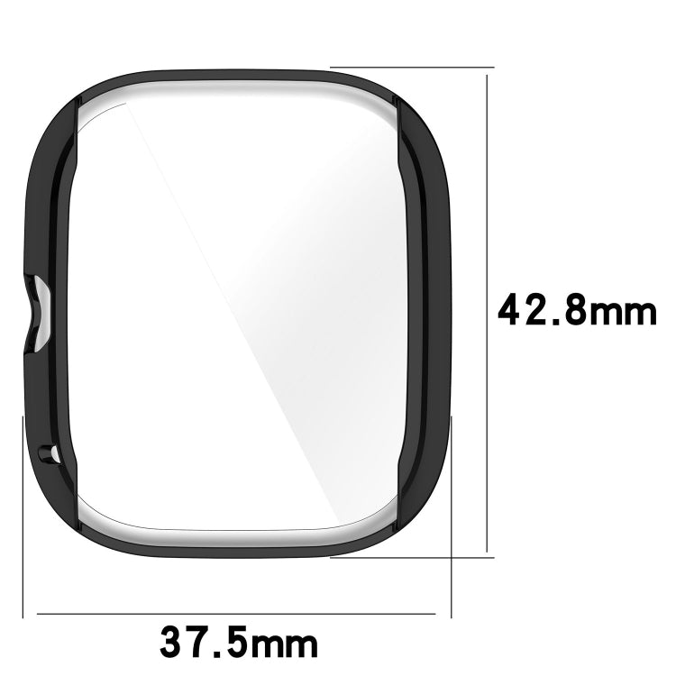 For Amazfit GTS4 Mini Full Coverage TPU Electroplating Watch Protective Case(Rose Gold) -  by PMC TechLife | Online Shopping South Africa | PMC TechLife