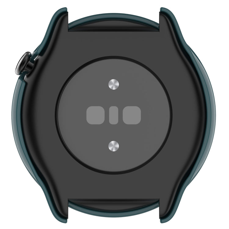 For Amazfit GTR Mini PC + Tempered Film Integrated Watch Protective Case(Pine Green) -  by PMC TechLife | Online Shopping South Africa | PMC TechLife