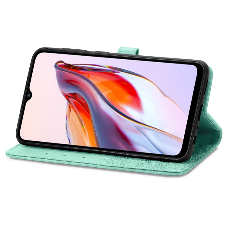 For Xiaomi Redmi 12C Mandala Flower Embossed Leather Phone Case(Green) - free shipping - PMC TechLife - Order now!