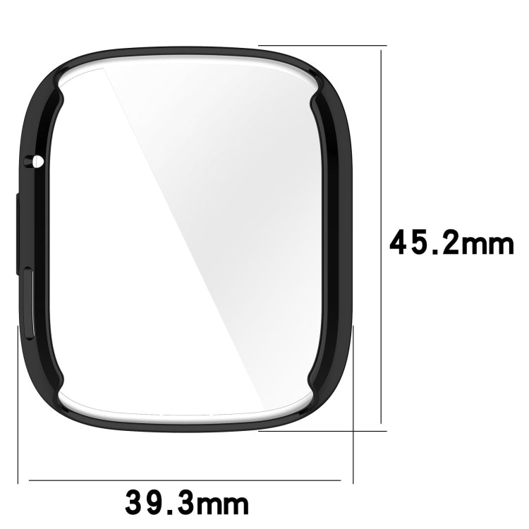 For Redmi Watch 3 Full Coverage TPU Electroplating Watch Protective Case(Rose Gold) - Smart Wear by PMC TechLife | Online Shopping South Africa | PMC TechLife